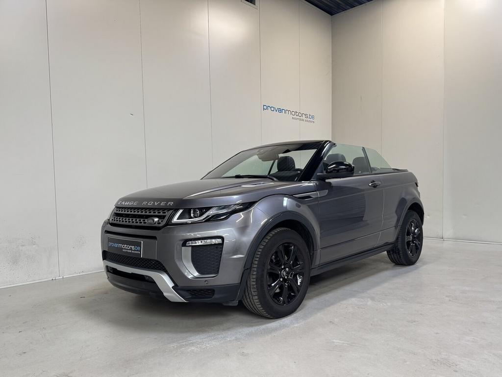Land Rover Range Rover Evoque Cabrio 2.0d AWD Autom. - GPS, Autos, 0 kg, Argent ou Gris, Achat, Euro 6