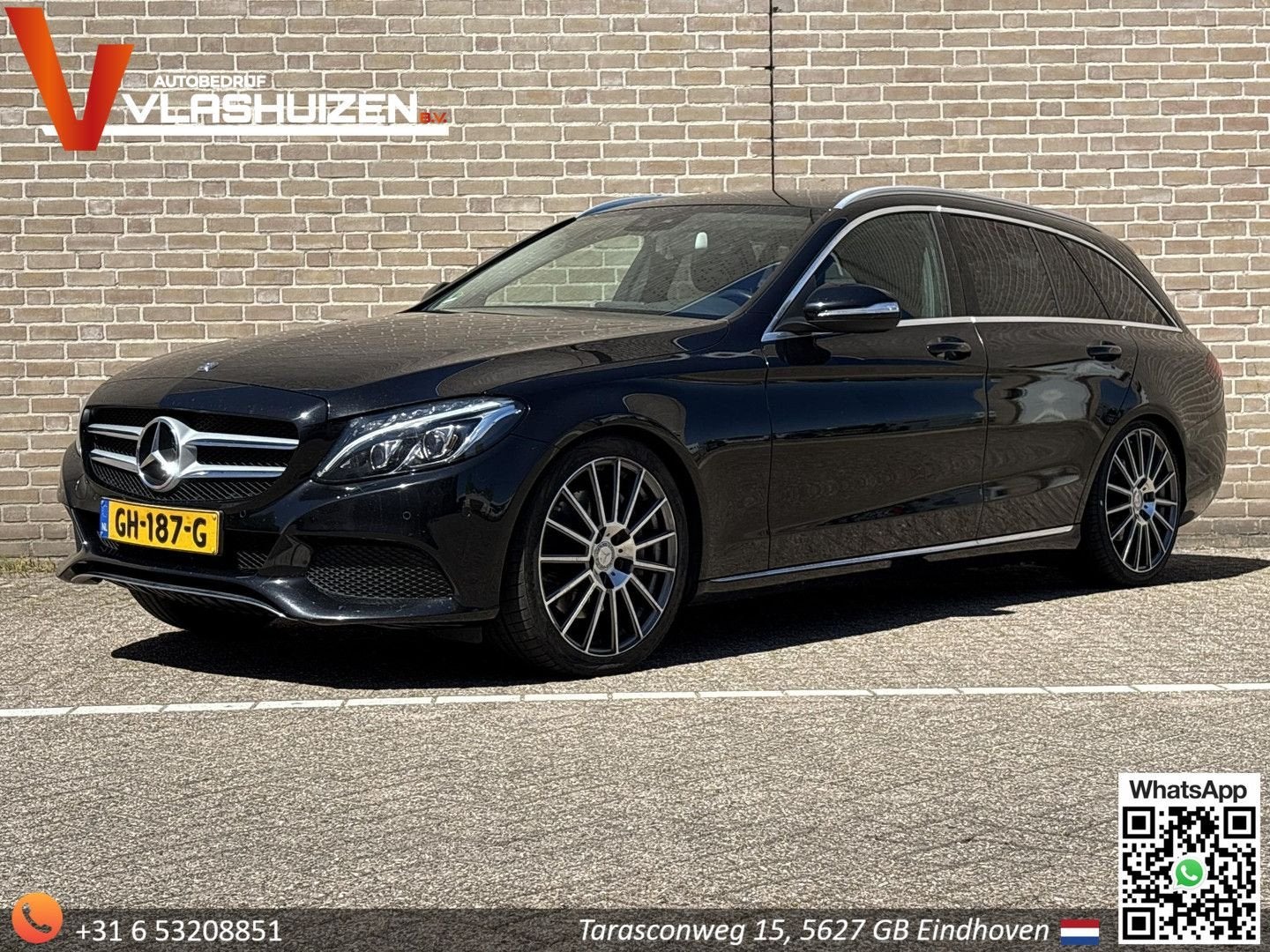 Mercedes-Benz C 350 Estate e Lease Edition | Climate | Cruis, Auto's, Zwart, Zwart, Bedrijf, Break