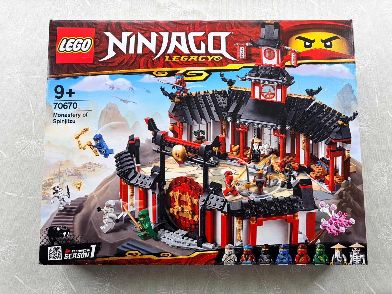 LEGO Ninjago 70670 Het Spinjitzu Klooster (MISB), Nieuw, Ophalen of Verzenden, Compleet, Lego