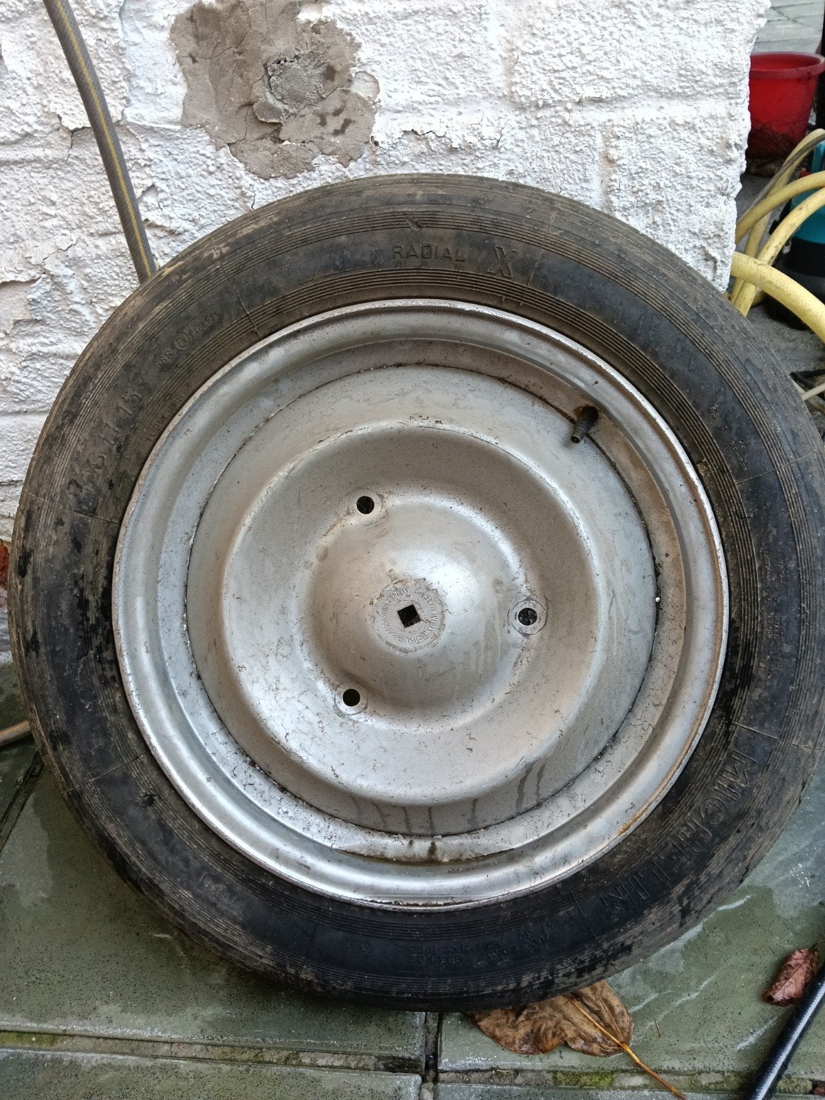 citroen 2 pk wiel, Ophalen