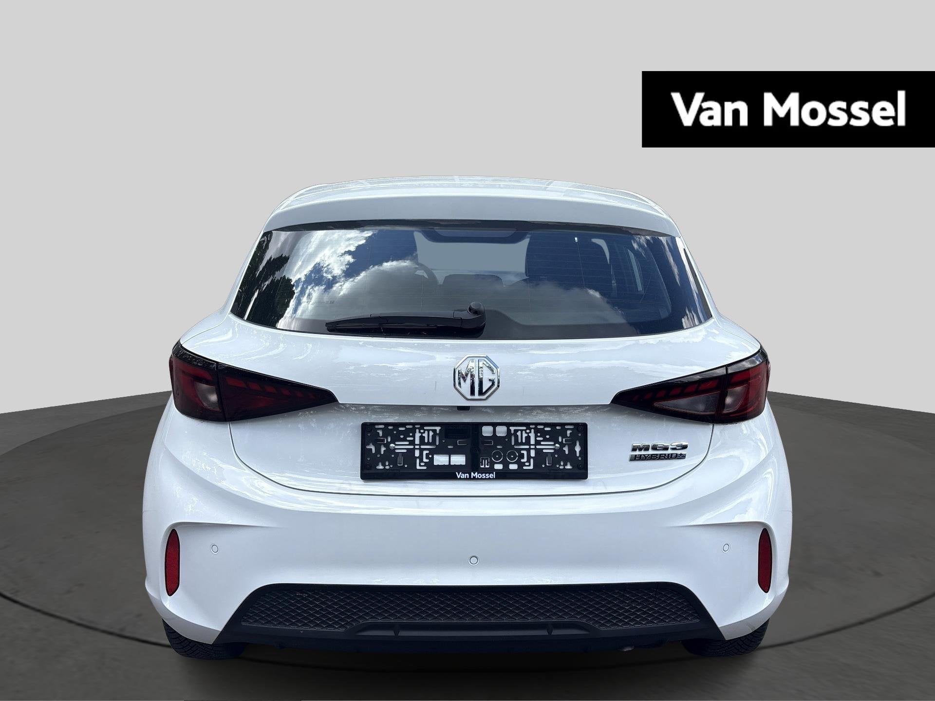 MG MG3 Hybrid+ Comfort, Auto's, MG, Stof, 4 cilinders, Wit, Bedrijf