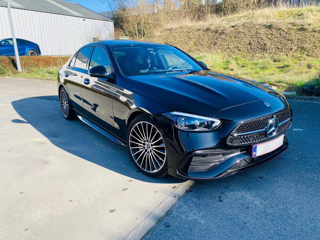 Mercedes C200 amg pack, Automaat, Achterwielaandrijving, Zwart, 120 kW