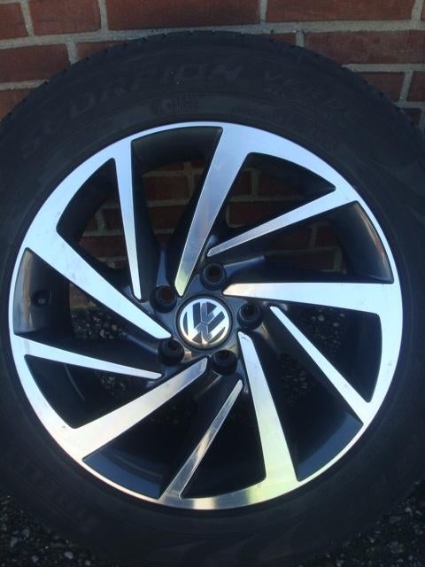 17 Inch Originele VW Woodstock Velgen en Banden 5x112, Ophalen, Gebruikt