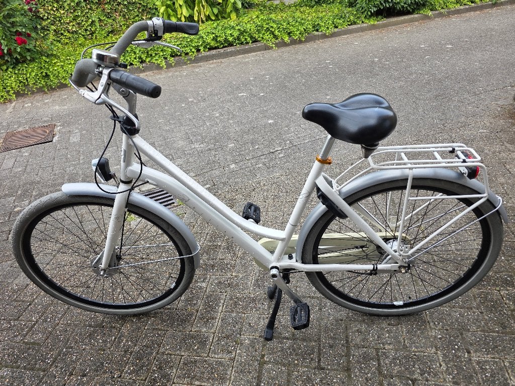 Damesfiets, Zo goed als nieuw, 50 tot 53 cm, Schijfrem, Ophalen