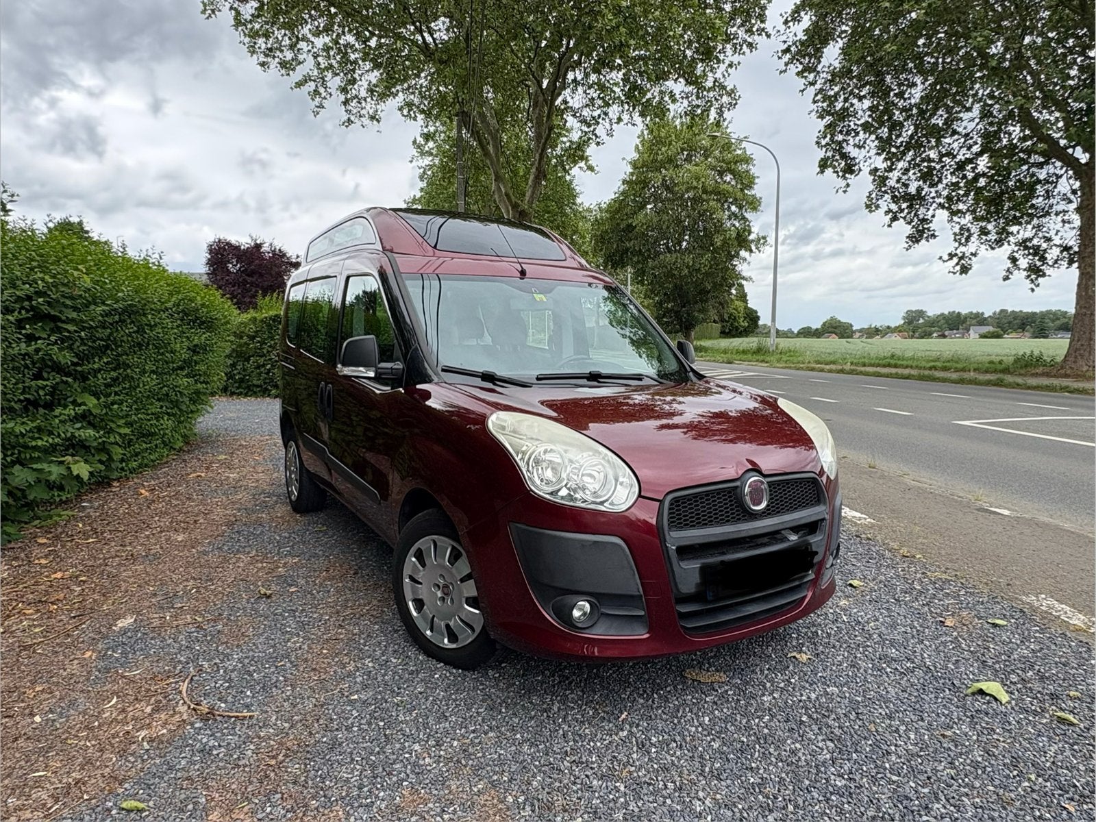 Fiat Doblo Essence 1.4l 95ch 124000kms, Rouge, Euro 5, Achat, Doblo