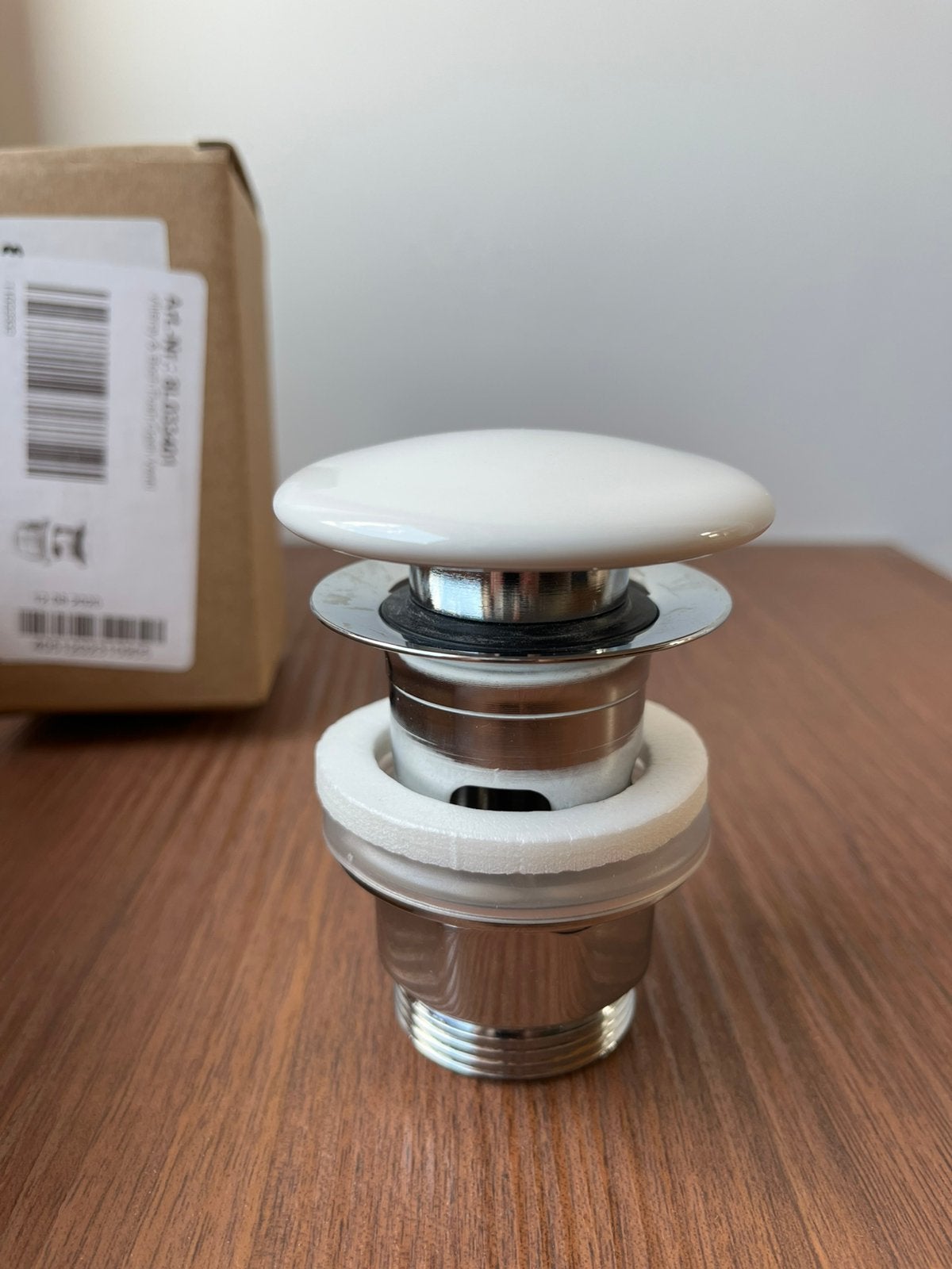 2x Afvoerplug Villeroy&Boch push open, Ophalen of Verzenden, Nieuw