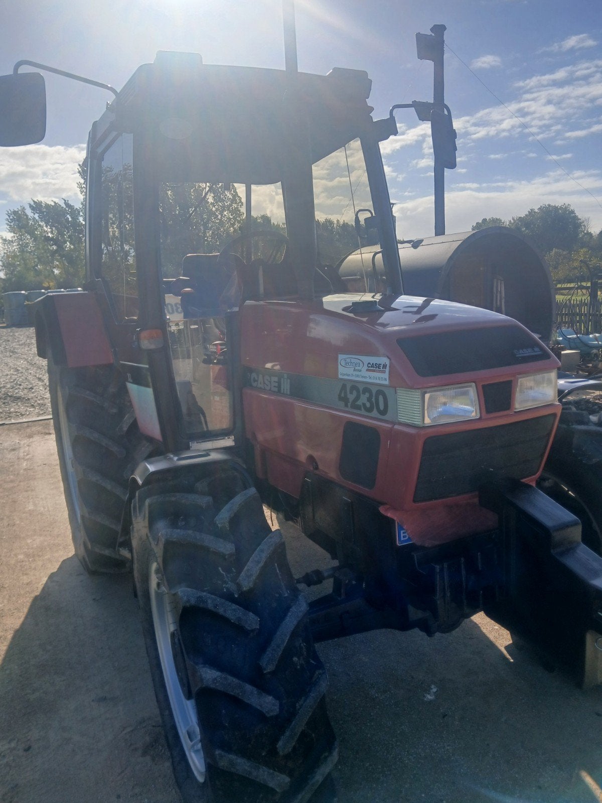 Tweedehands tracktor, Ophalen