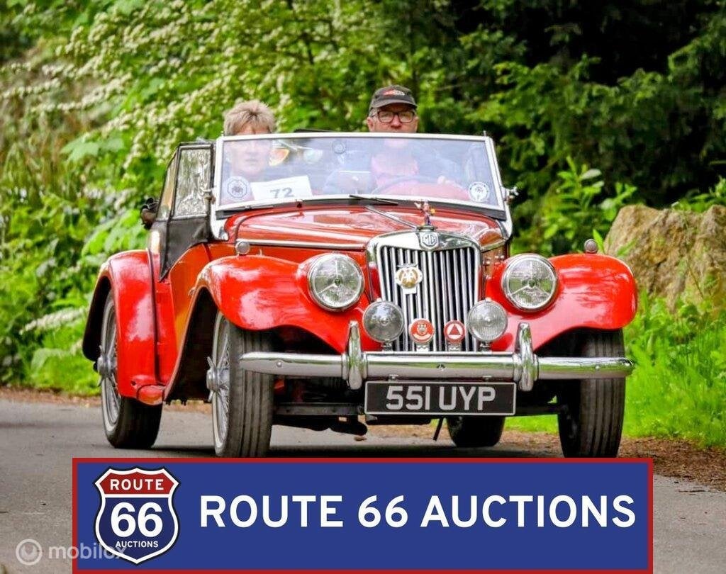 MG TF Midget | 1954 | Route 66 Auctions, Achat, Entreprise, Boîte manuelle, Autre carrosserie