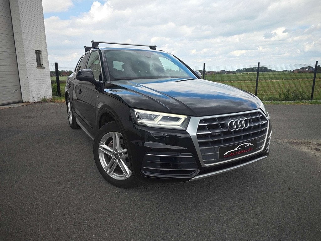 Audi Q5 Q5 2.0 TDi Quattro S LINE - AUTOMAAT - GPS/LEER/XENO, Autos, Audi, Entreprise, Achat, Q5, ABS, Bluetooth, Isofix, Radio