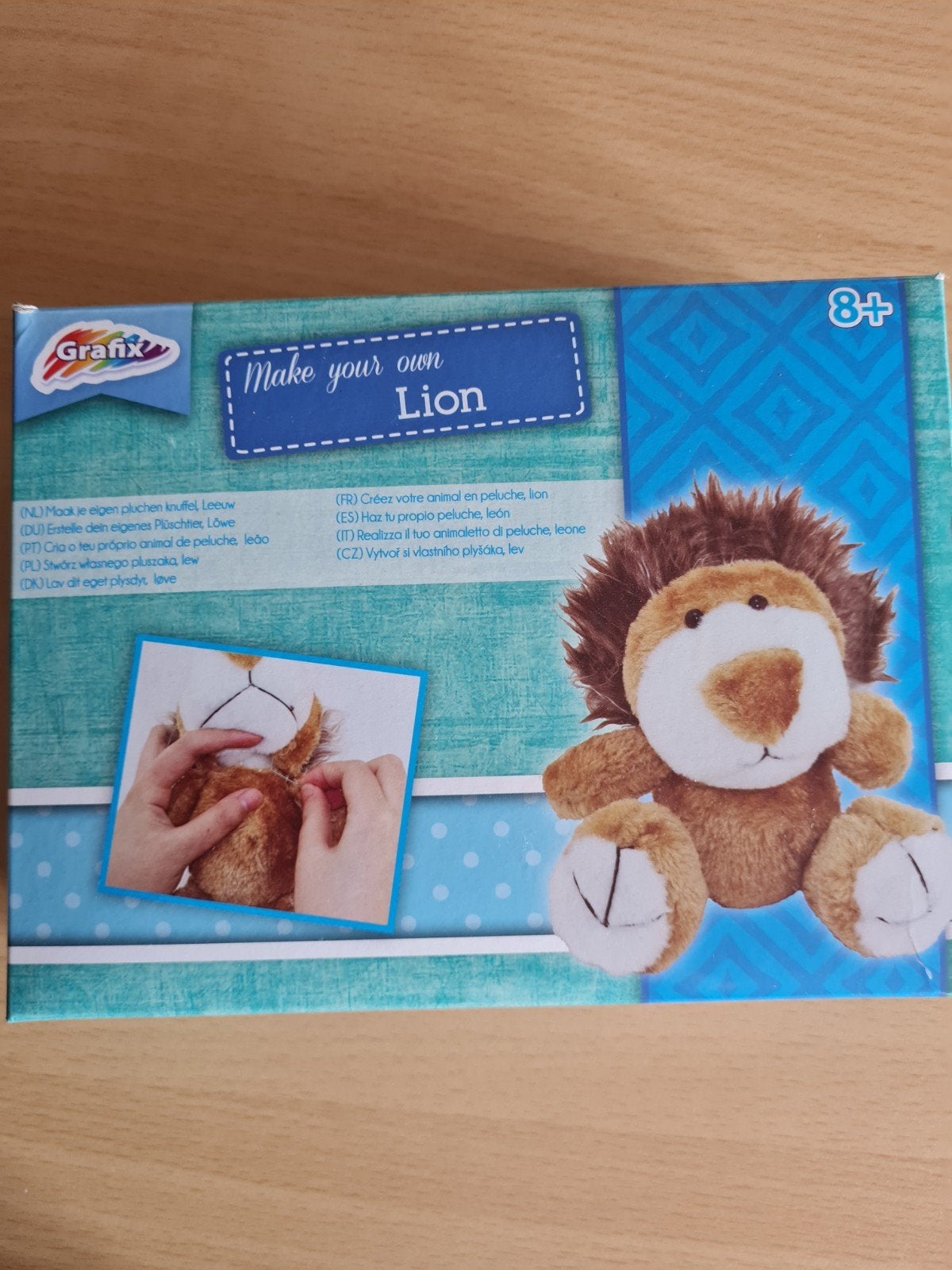 Kit de couture en peluche Lion, Hobby & Loisirs créatifs, Couture & Fournitures, Enlèvement, Comme neuf