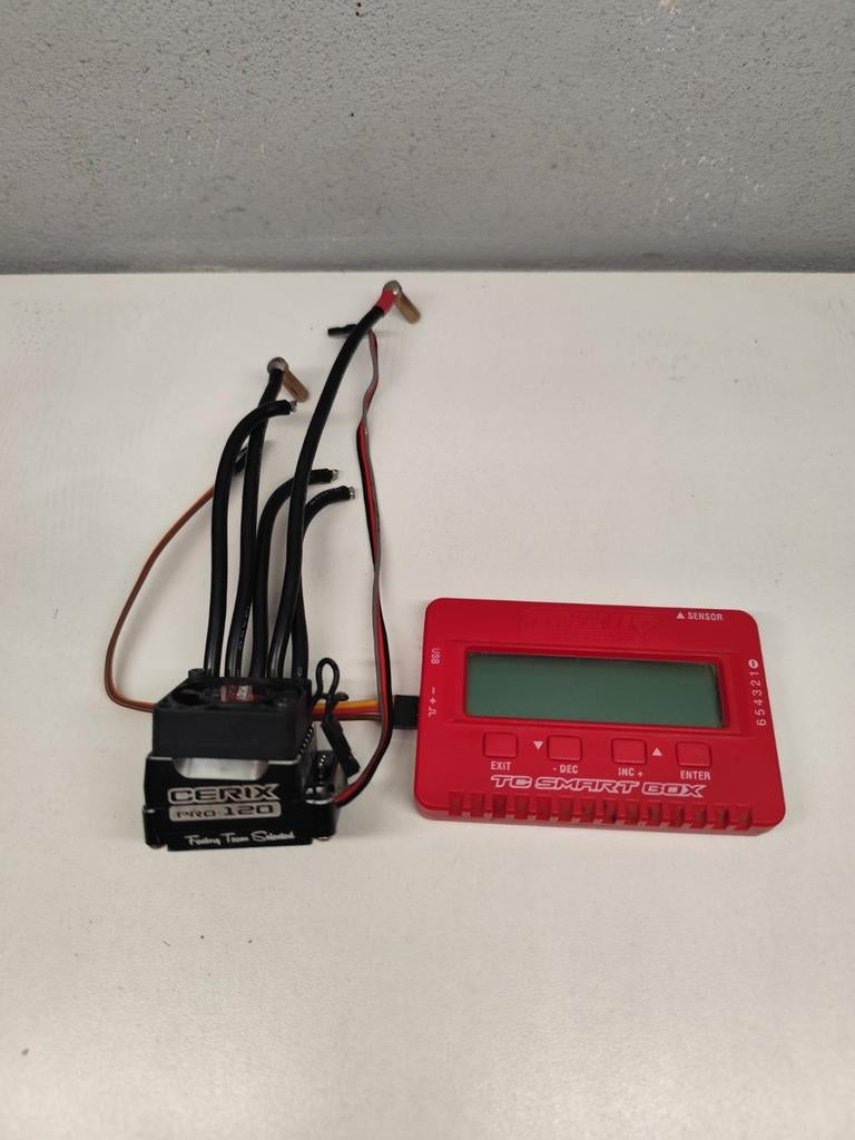 Corally cerix pro 120amp 1/10 brushless regelaar, Enlèvement ou Envoi
