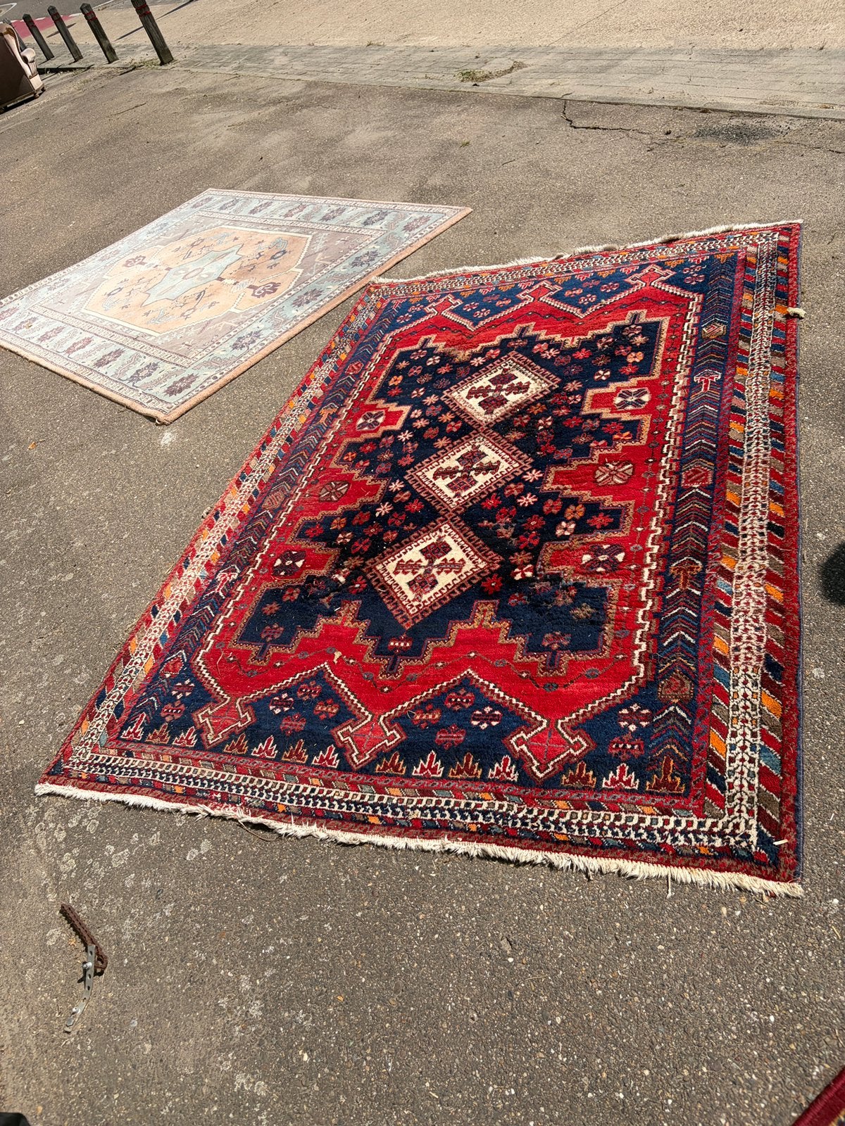 Authentiek handgeknoopt Perzisch/Oosters tapijt – 230 x 160, Antiquités & Art, Enlèvement