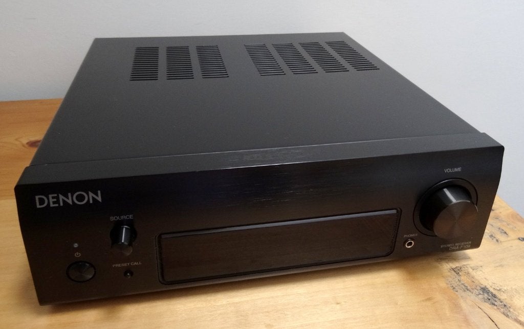 DENON DRA-F109 Noir Ampli-Tuner Hi-Fi, Enlèvement ou Envoi, Denon, 60 à 120 watts, Stéréo