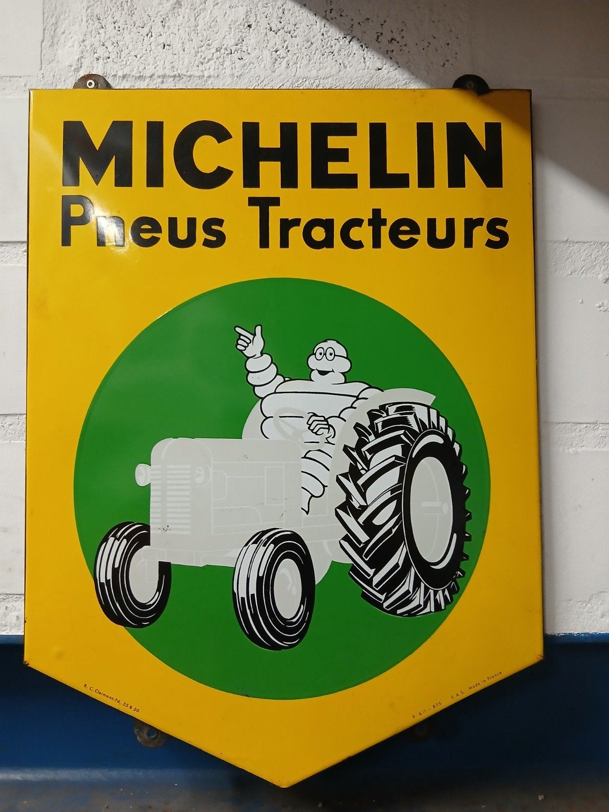 Origineel Michelin tracteur Bord, Verzamelen, Ophalen of Verzenden