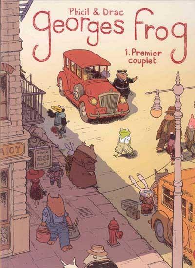 Georges Frog, t.1 : premier couplet (e.o)., Livres, BD, Phicil & Drac, Enlèvement ou Envoi, Une BD, Comme neuf
