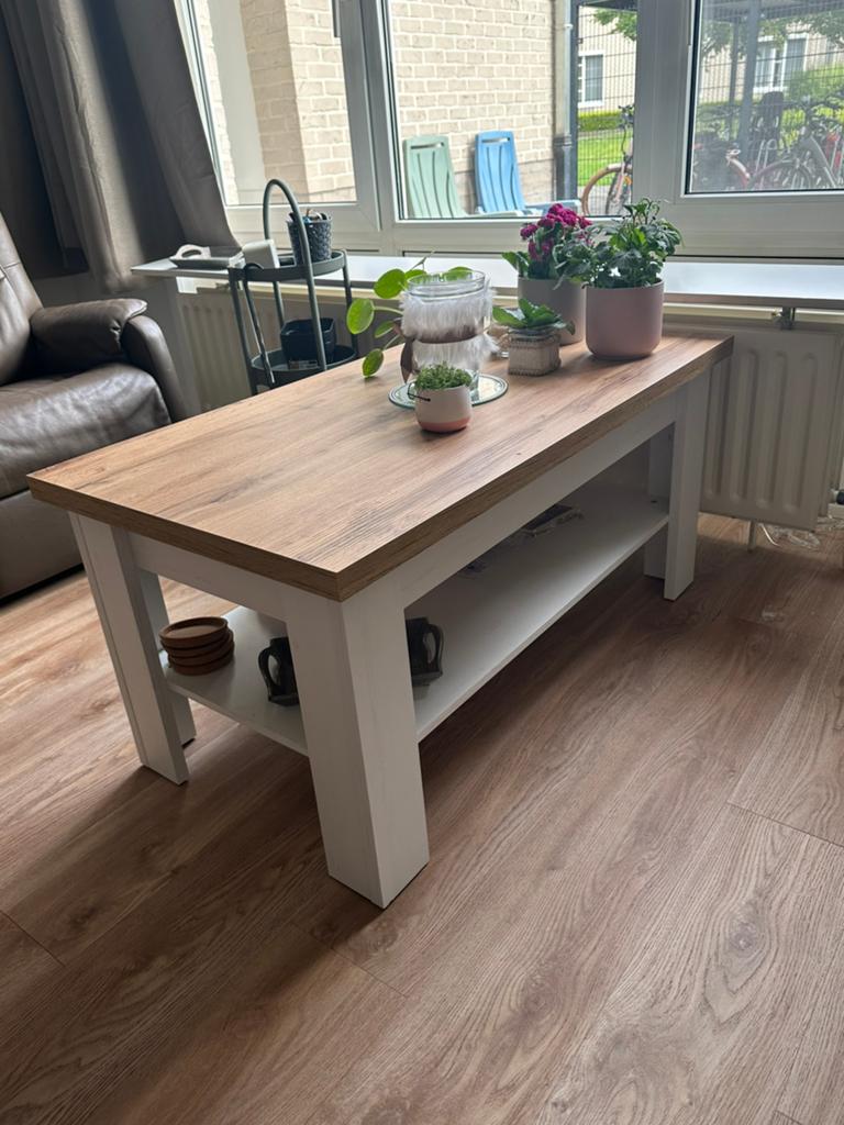 Salon tafel jysk, Ophalen