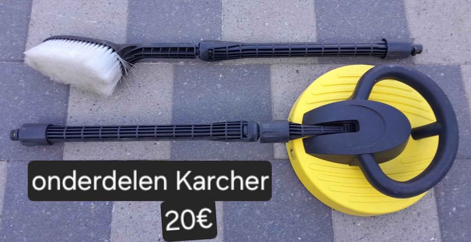 Karcher onderdelen, Ophalen