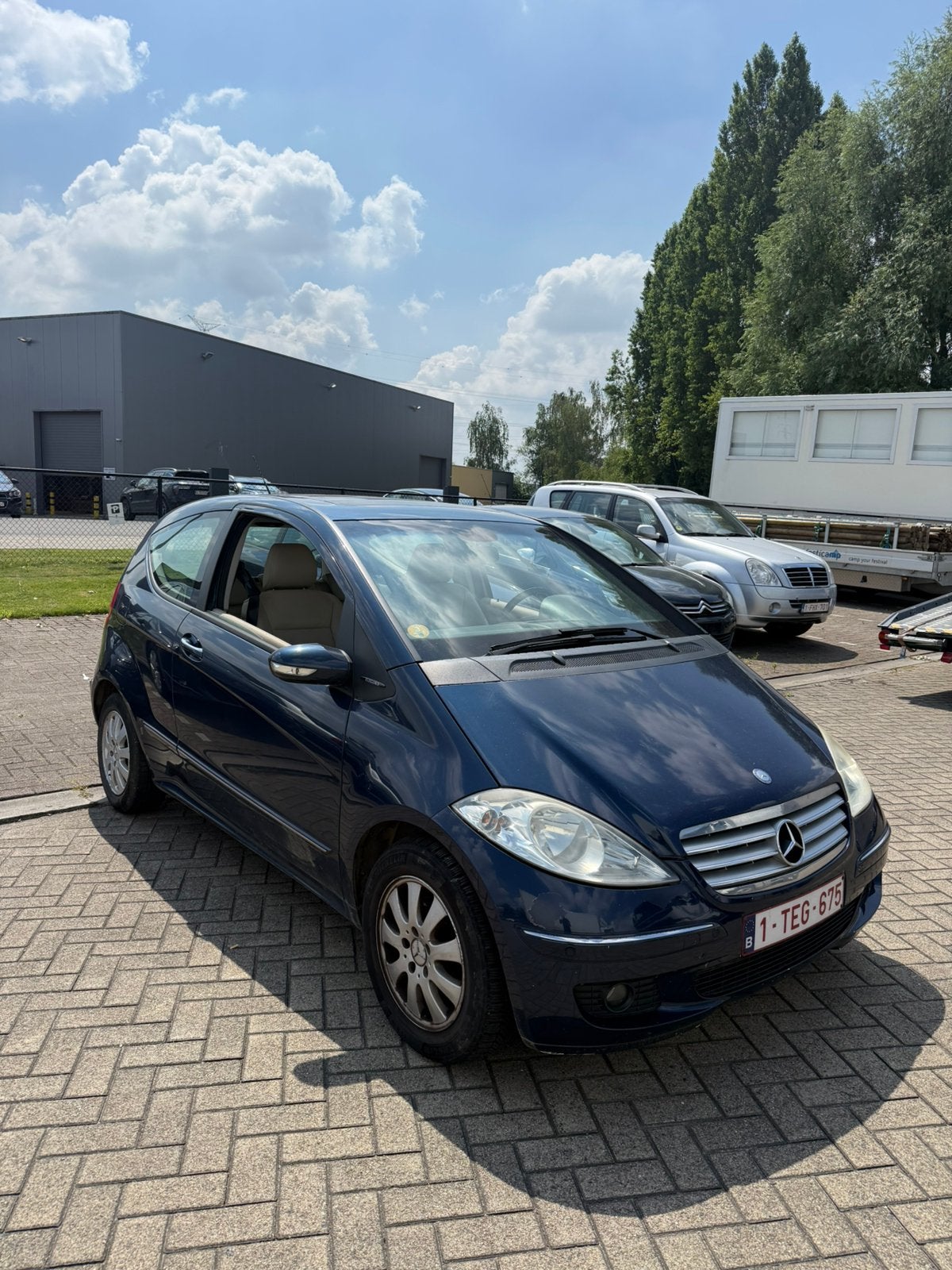 Mercedes A180CDI / Airco / euro4 / leder, Auto's, Mercedes-Benz, Voorwielaandrijving, Leder, Bedrijf, Dealer onderhouden