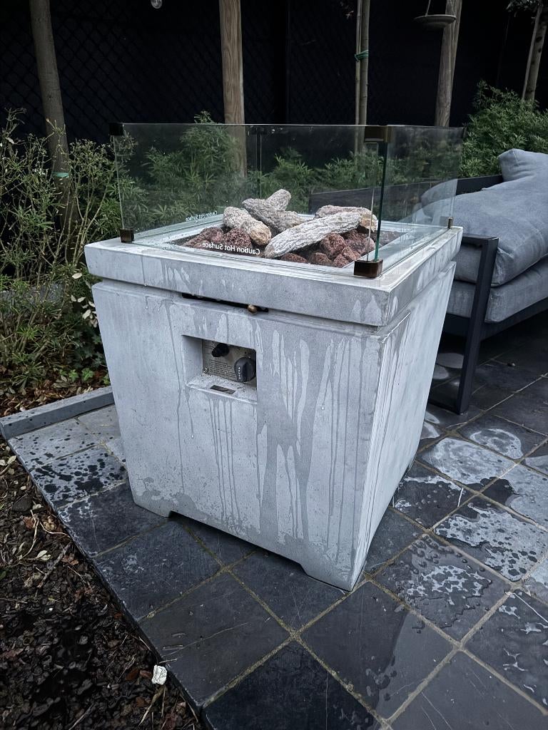 cosy living sfeerhaard, Huis en Inrichting, Ophalen, Gebruikt, Vrijstaande haard, Gashaard