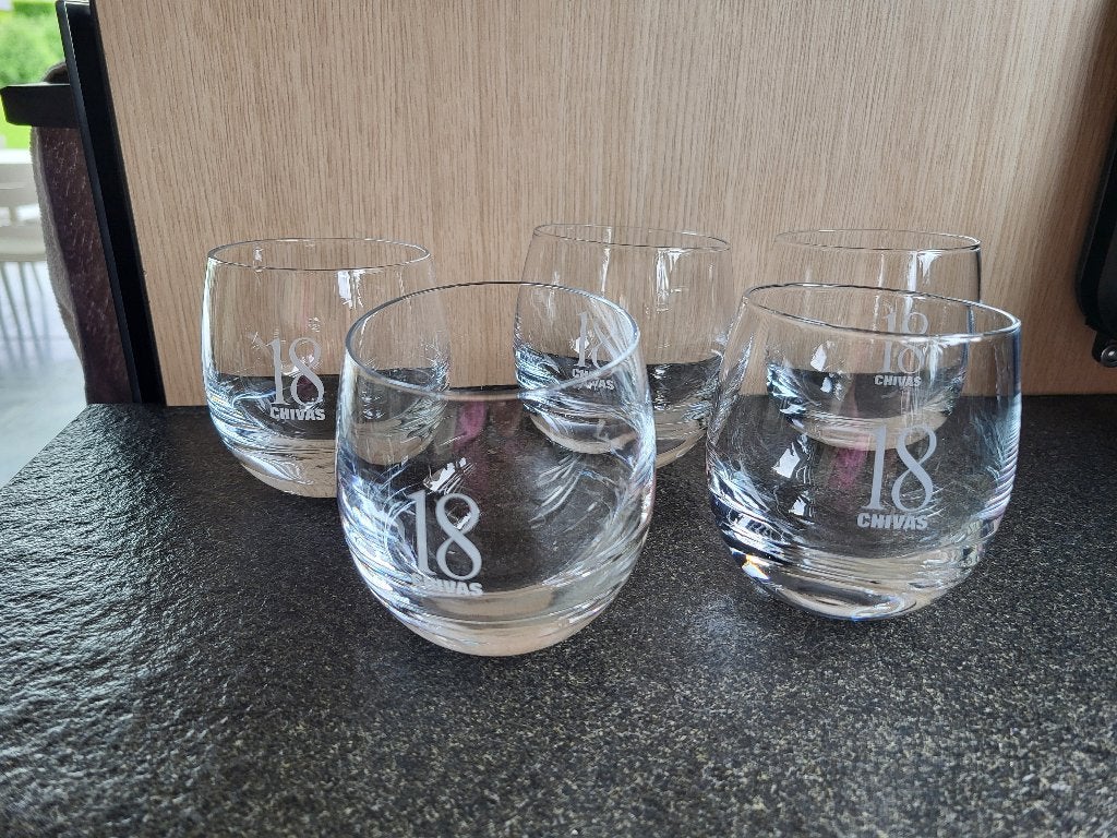Whisky glazen, Ophalen