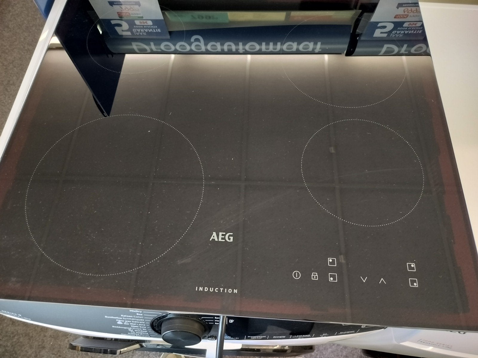 inductie kookplaat AEG, Electroménager, Enlèvement, Induction