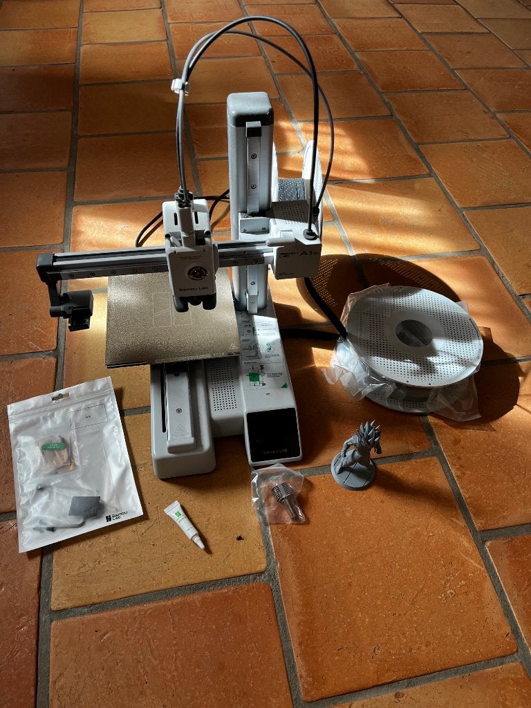 bambu A1 mini Imprimante 3d, Computers en Software, 3D Printers, Ophalen, Ingebouwde Wi-Fi, Bambulab, Zo goed als nieuw