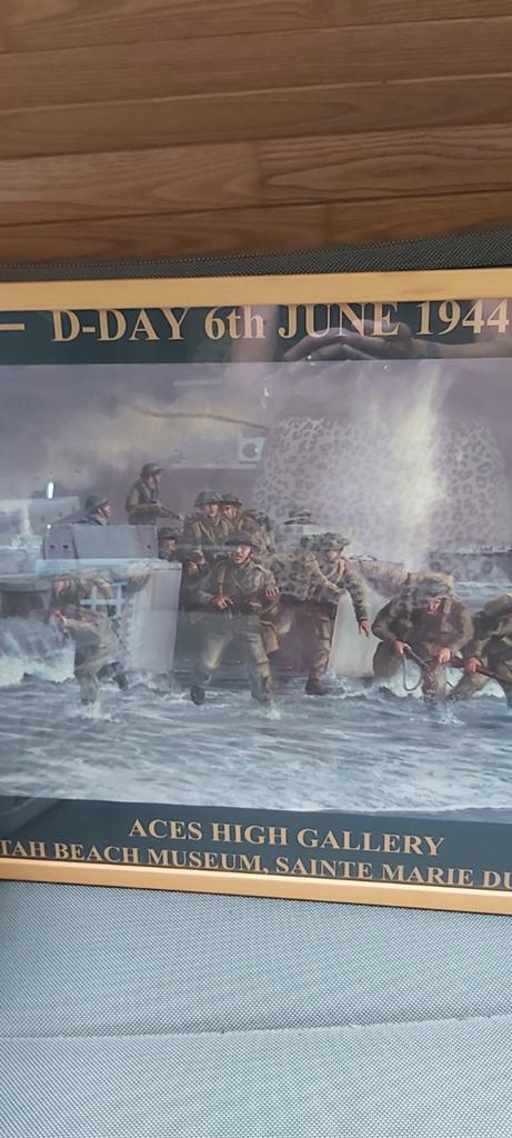 Grote kader d-day 6th june 1944, Ophalen