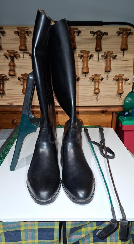 Botte Aigle pour l'équitation, Enlèvement ou Envoi, Seconde main, Bottes, Aigle
