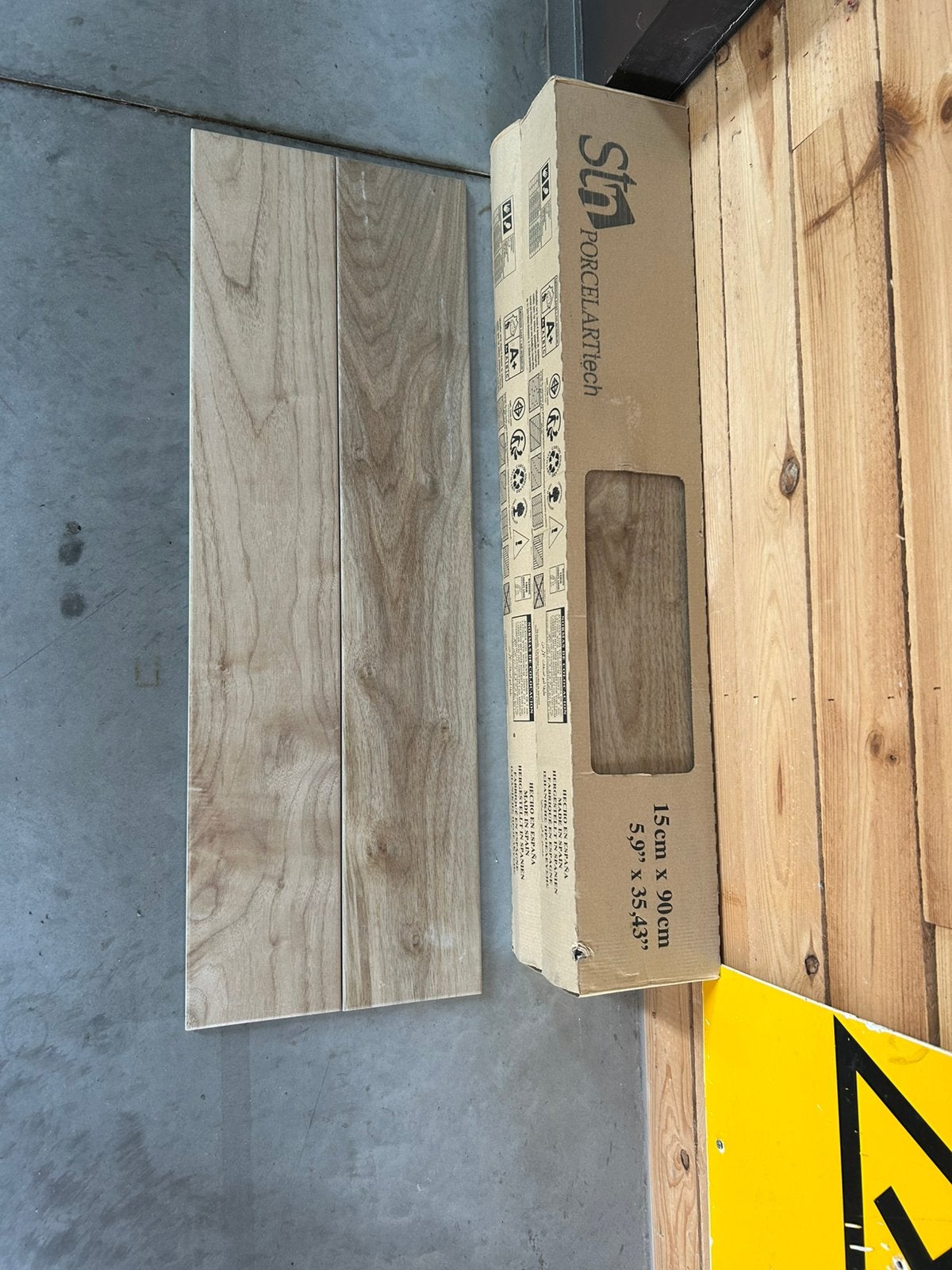Keramisch parket, Ophalen, Keramiek, Nieuw, Minder dan 5 m²