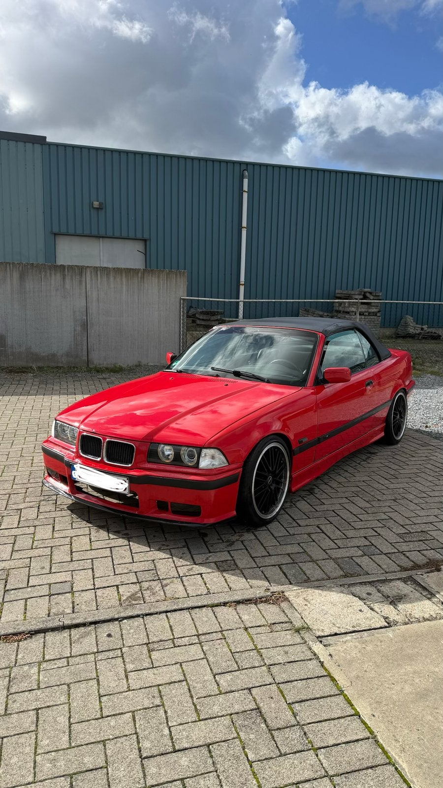 BMW e36 320i cabrio 1994 hellrot, Auto's, Particulier, Te koop