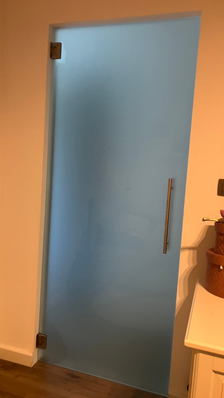 Glazen binnendeuren, Doe-het-zelf en Bouw, Ophalen, Gebruikt, 80 tot 100 cm, Binnendeur