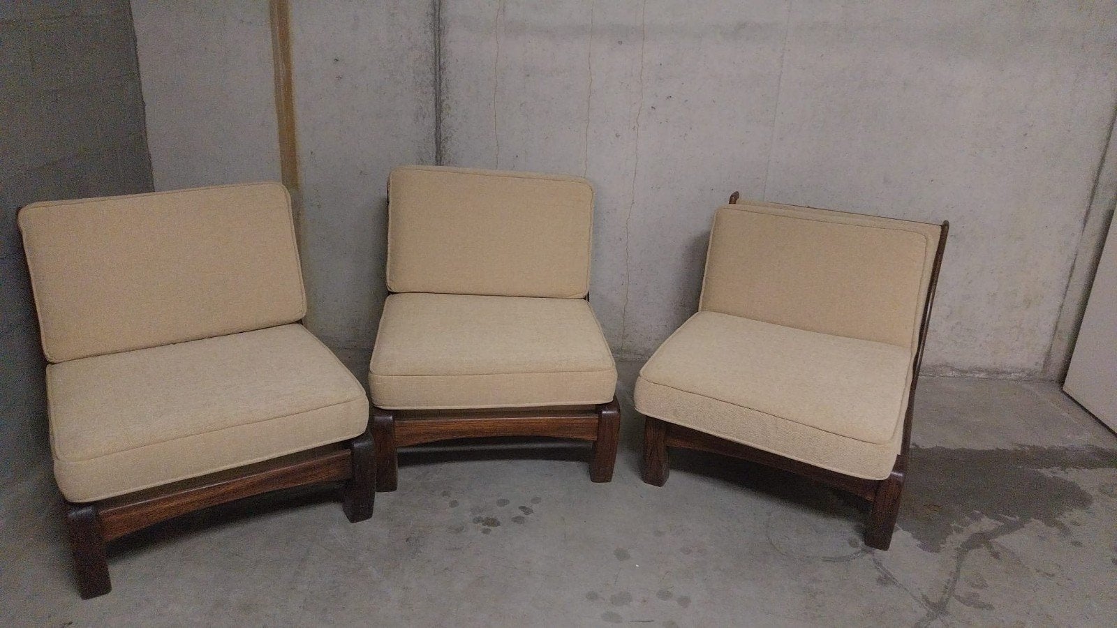 Retro  stoelen per drie, Ophalen