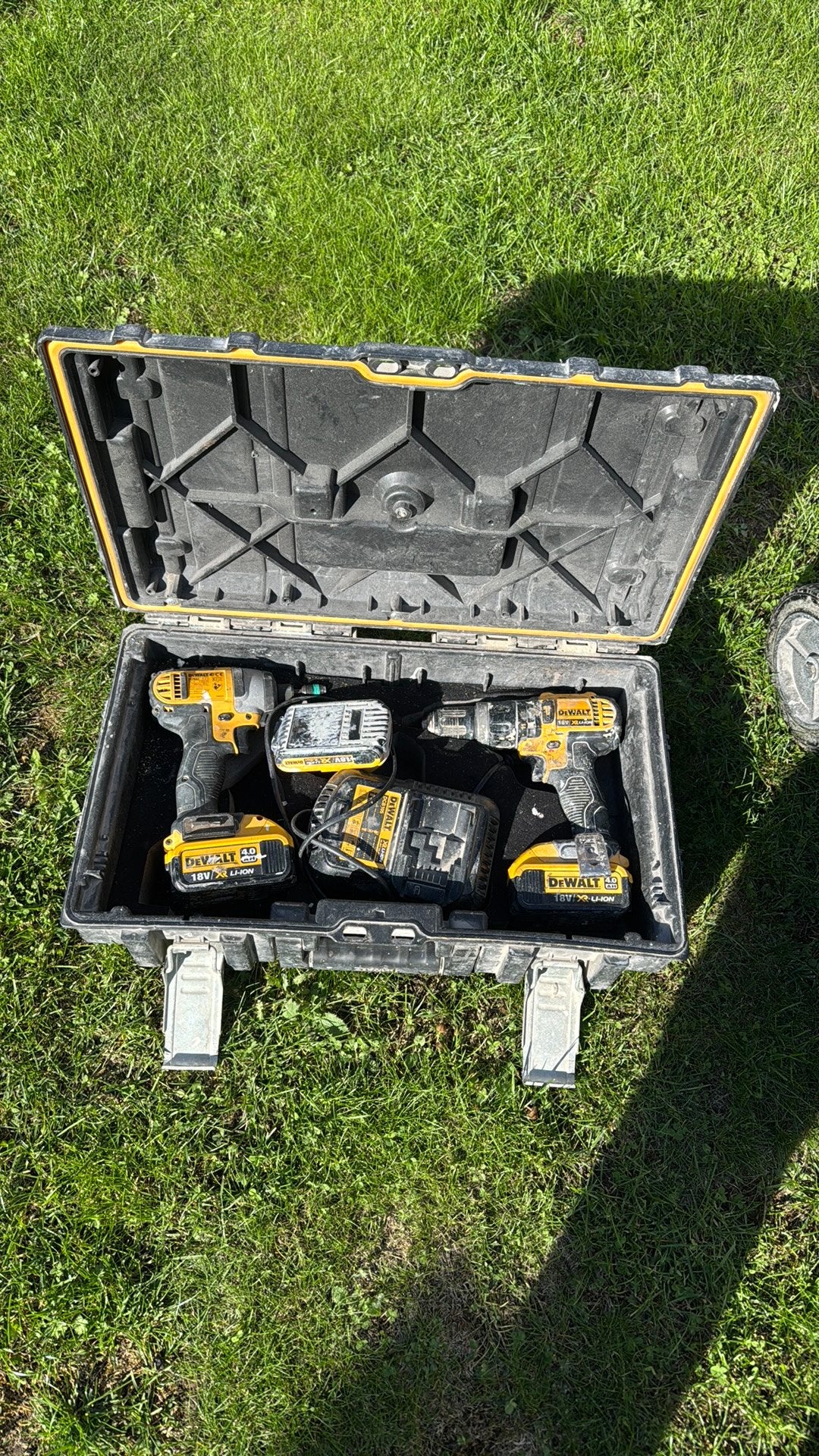 Dewalt klopboor-/schroefmachine & accu slagschroevendraaier, Ophalen, Gebruikt
