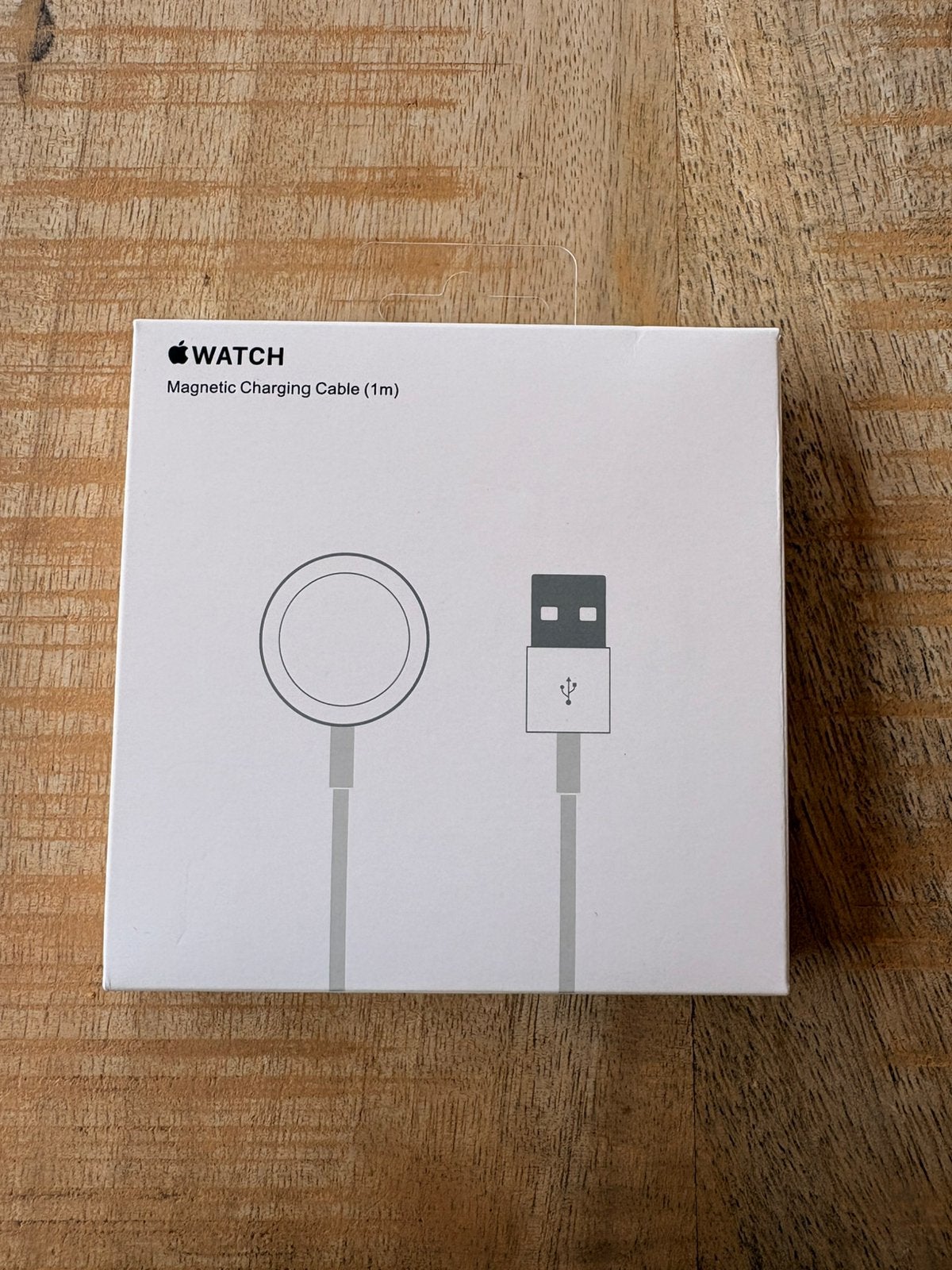Nieuw: apple watch oplader 1m, Draadloze oplader, Nieuw, Apple, USB-A