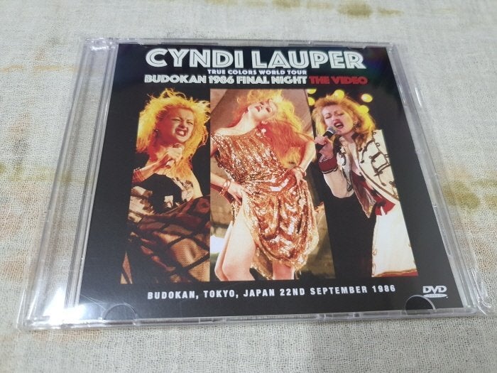 DVD - Cindy Lauper - Live Budokan 1986, Import, Pop, Ophalen of Verzenden, Live-album