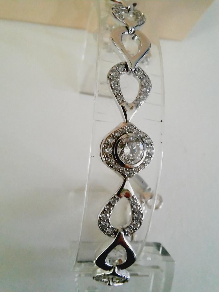 Nieuwe Nona jewels armband 96517 20cm, Handtassen en Accessoires, Armbanden, Ophalen of Verzenden, Nieuw, Zilver, Zilver
