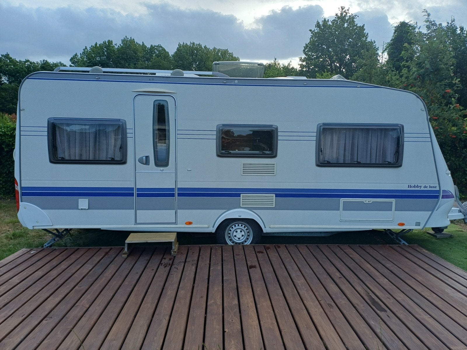 caravan hobby 540 ula del luxe bj 2008, Particulier, Réfrigérateur, Hobby