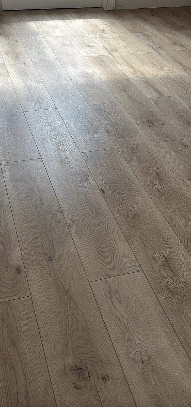 Laminaat +-60m2 - 12mm dik, Doe-het-zelf en Bouw, Ophalen, Gebruikt, Laminaat