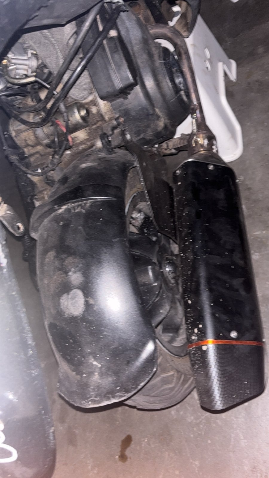Zip motorblok 4t 2v 80cc carbu, Ophalen, Zo goed als nieuw, Blok, Piaggio