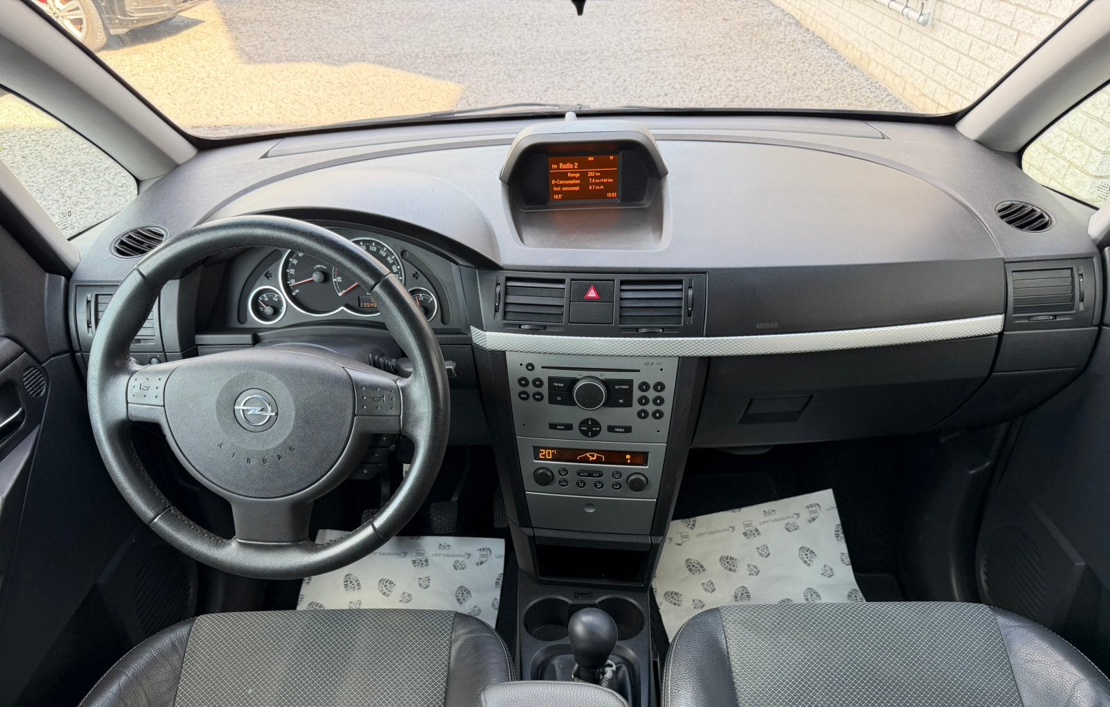 Opel Meriva 1.4i benzine 90 pk AIRCO / TREKHAAK ! gekeurd !, 90 kW, Argent ou Gris, Achat, Entreprise