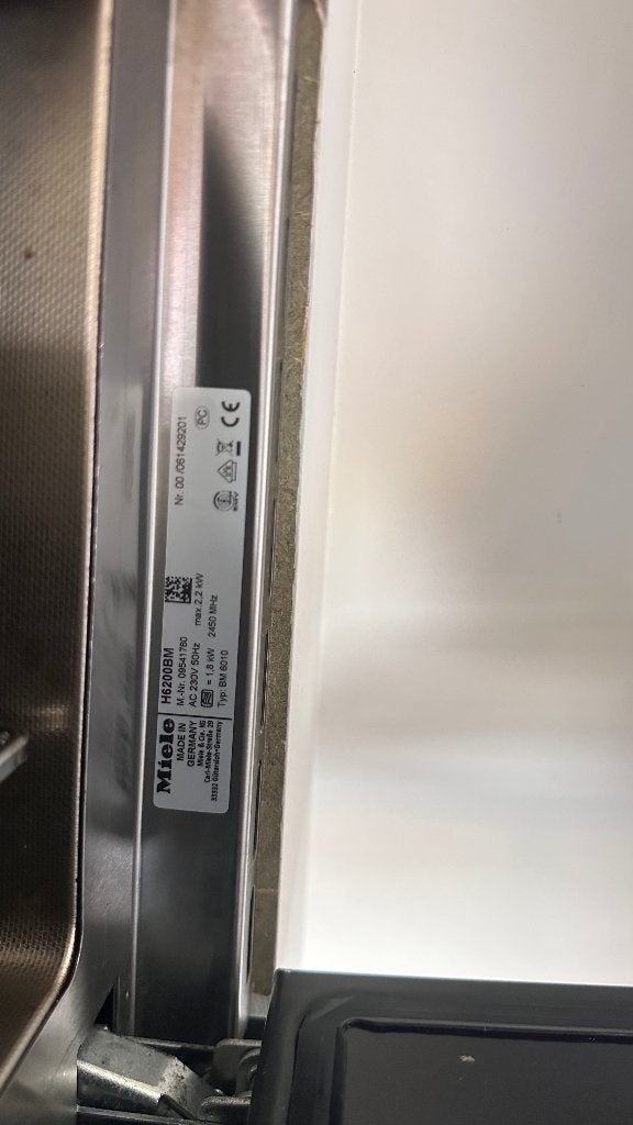 miele combi oven, Ophalen, 45 tot 50 cm, Gebruikt, Oven
