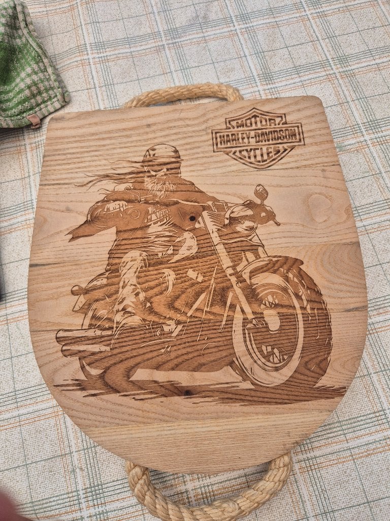 Houten bord, Ophalen of Verzenden, Zo goed als nieuw