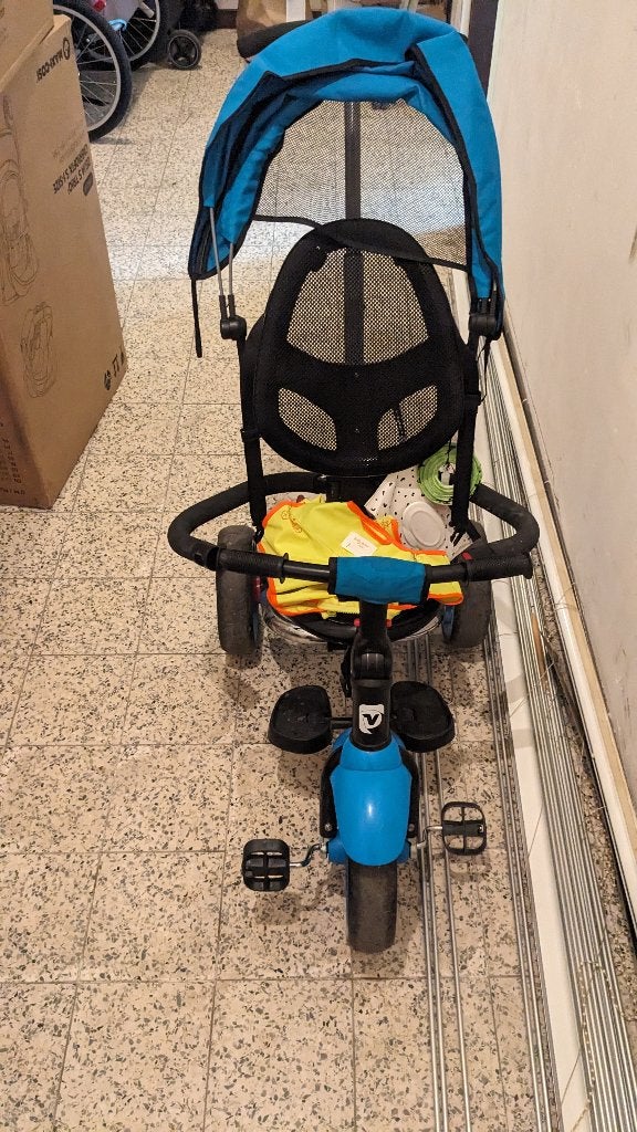 Kinderen en Baby's › Fietsen › Driewielers, Fietsen en Brommers, Fietsen | Driewielers, Gebruikt, Duwstang, Ophalen