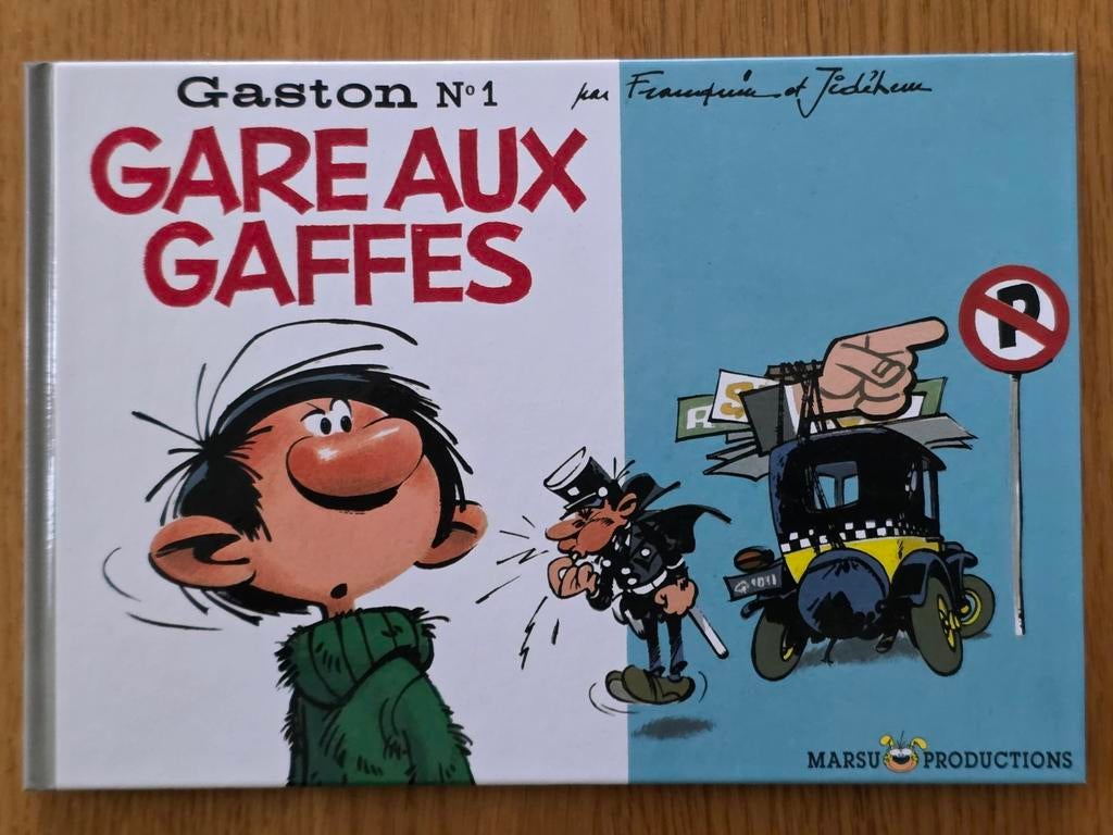 GASTON 1 Gare aux Gaffes Fac similé, Enlèvement