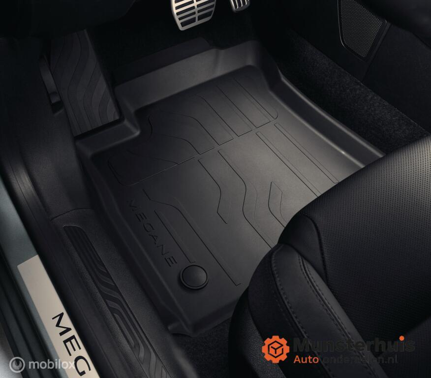 Rubber Matten set Estate zwart   IV ('16-'18), Renault, Nieuw, Ophalen of Verzenden, Renault