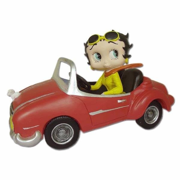 Figurine Betty Boop en voiture - 30 cm, Collections, Statues & Figurines, Enlèvement, Neuf