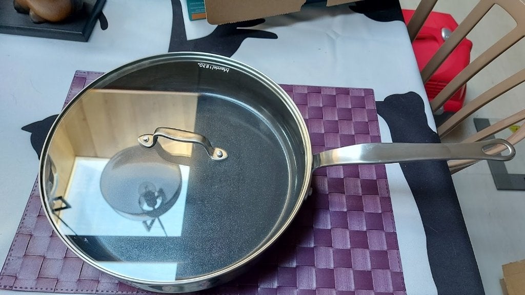 Sauteerpan Mauviel 1830 Ø 28 cm, nieuw, Geschikt voor inductie, Ophalen, Nieuw, Sauteerpan