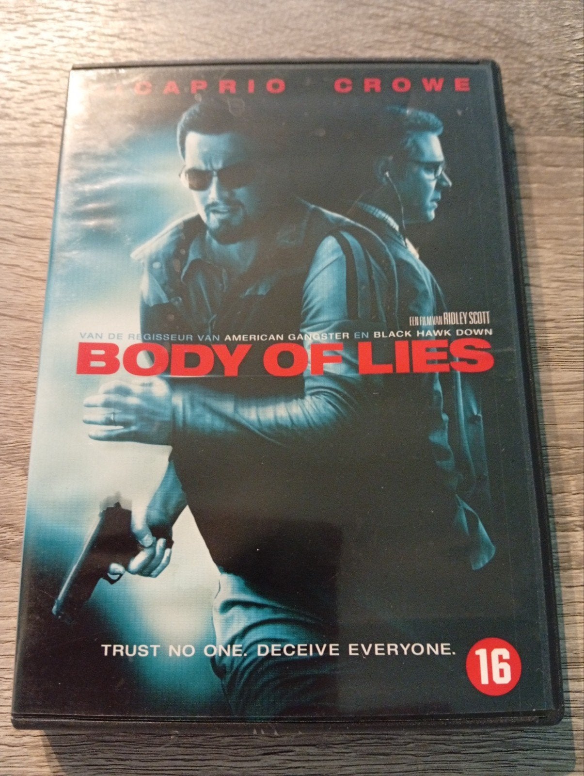 DVD d'action Body of Lies Leonardo DiCaprio, Anglais, Action, Enlèvement ou Envoi, Matériel bonus