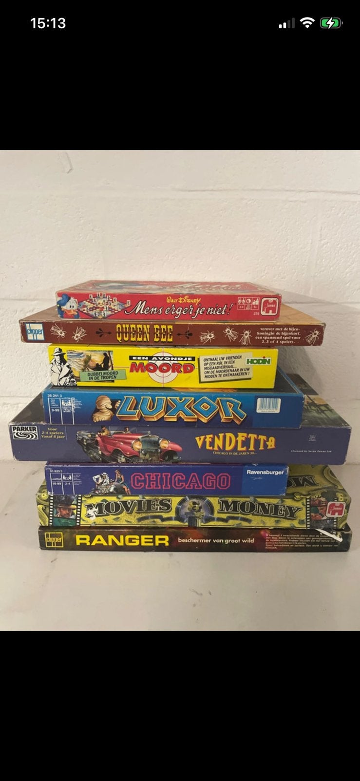 Lot vintage boardgames, Ophalen of Verzenden