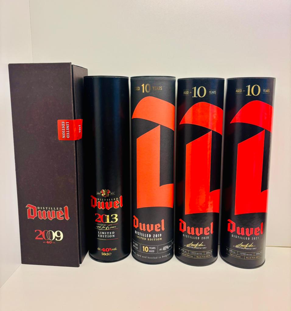 Duvel Distilled reeks 2009-2021, Ophalen, Duvel